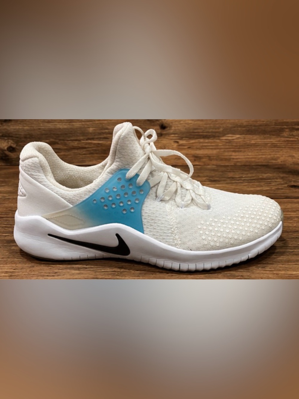 Nike Free TR 8 Training Shoes White/Blue Men’s Size 9 AH9395-104 Cross Training